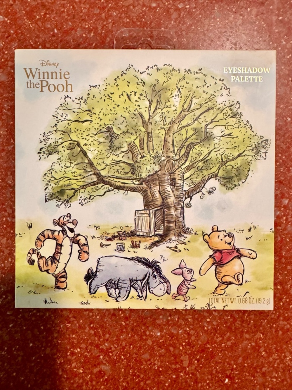 Winnie the Pooh eye shadow palette book with side mirrors NEW